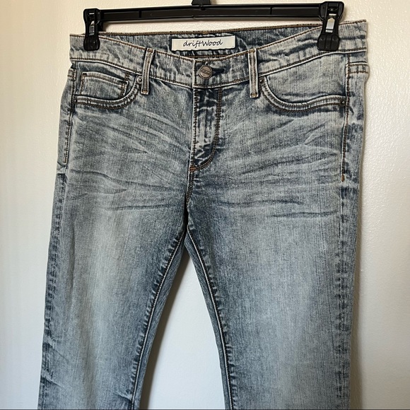 Driftwood acid washed skinny jeans size 29 - Picture 2 of 4